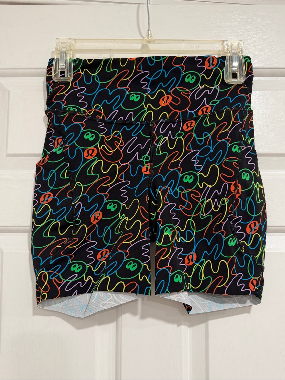 EUC Lululemon Fast and Free HR Short 6" Pockets Seawheeze 2026 - Size 6